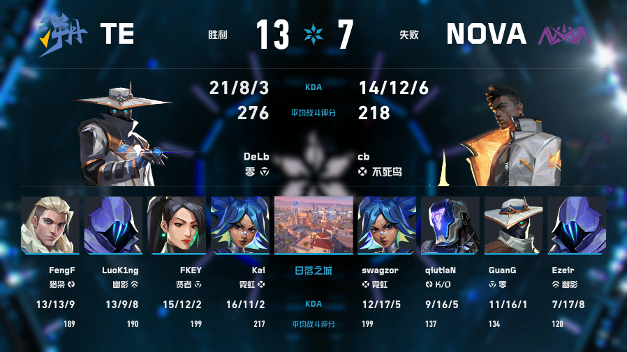 TE长沙站对阵NOVA2026VCTCN第二赛段无畏契约电竞2026 VCT C