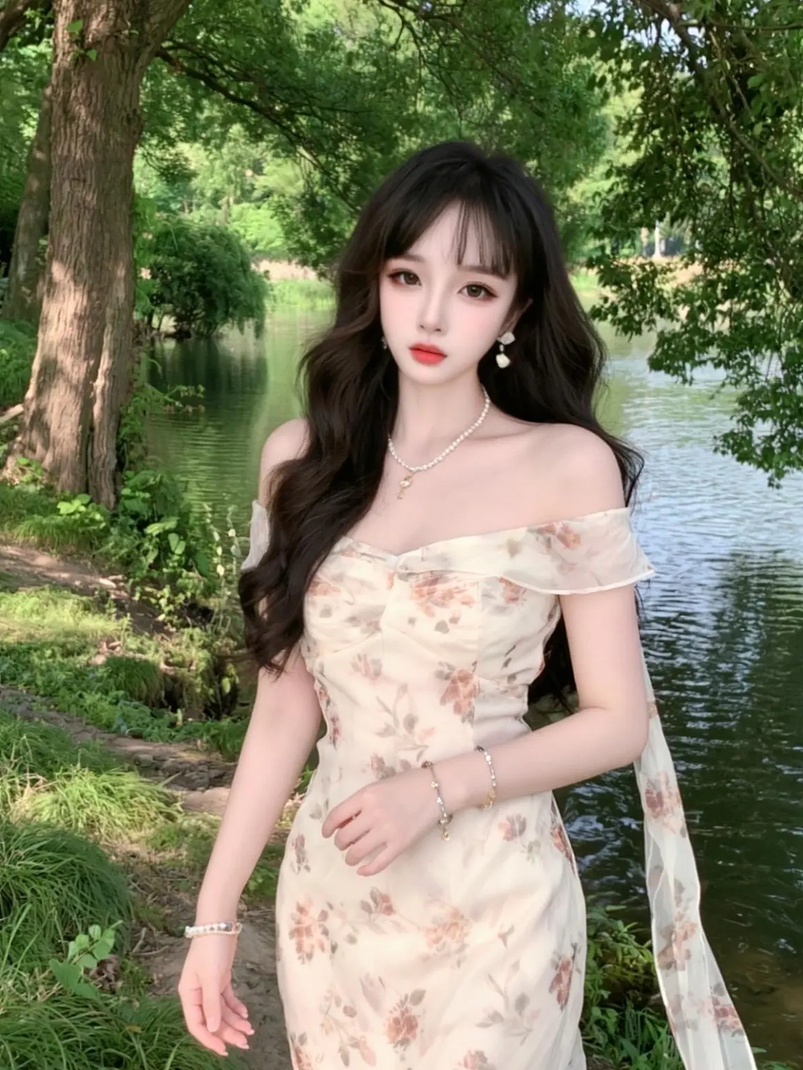 清纯少女 清纯甜美 森系少女 温柔风 超仙