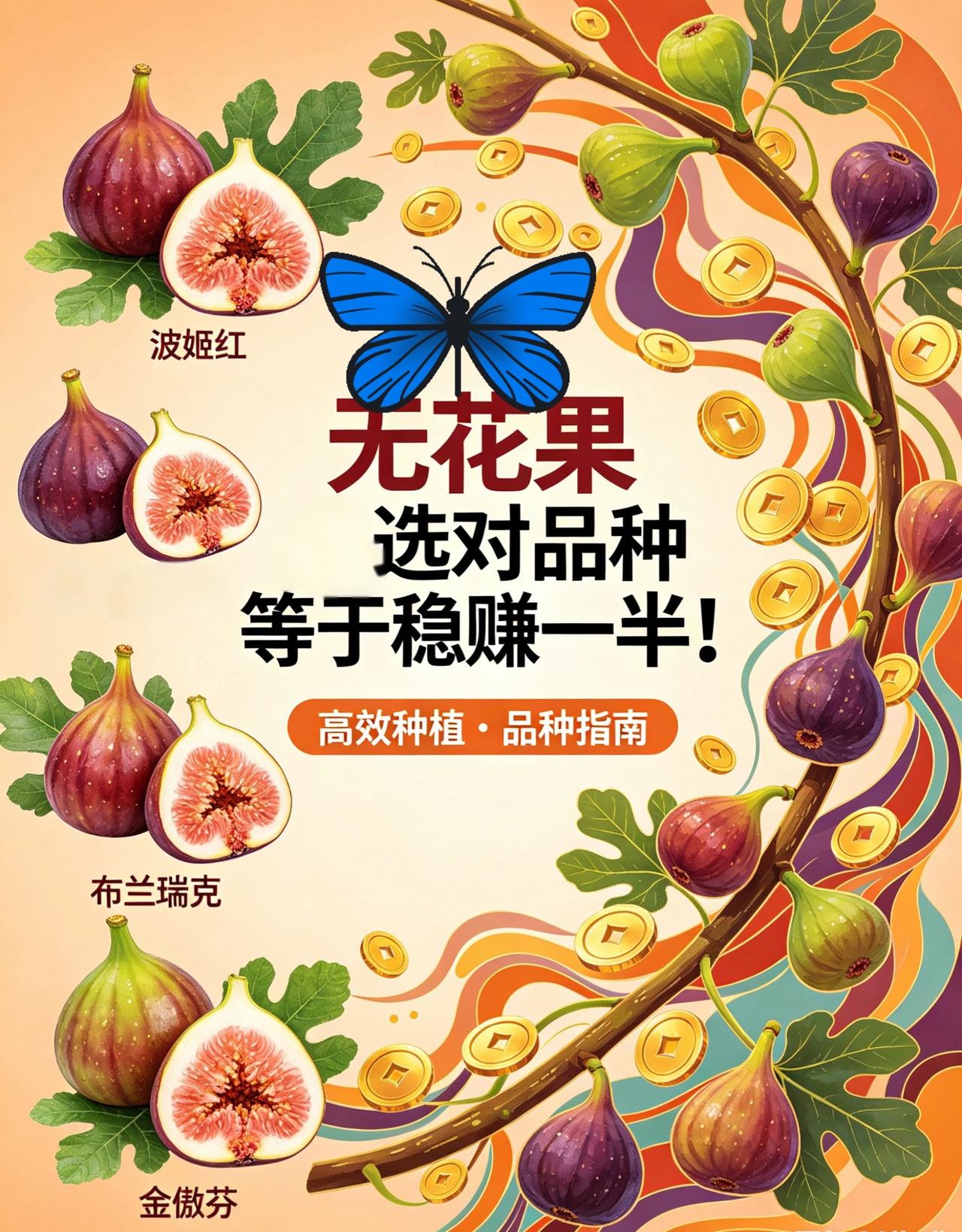 无花果选对品种等于稳赚一半！无花果种植 无花果品种