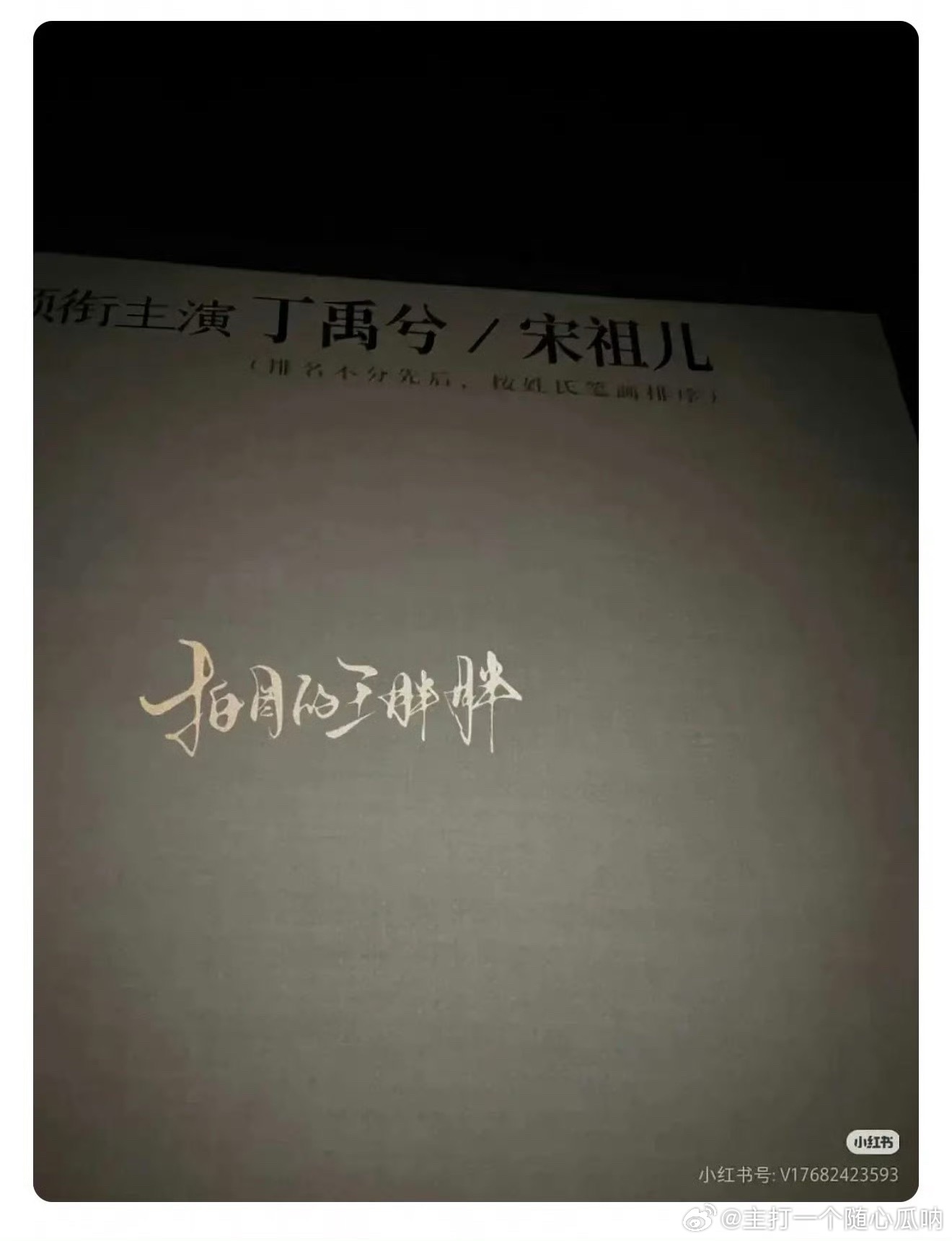 丁禹兮宋祖儿的《司宫令》番位清晰明了了，排名不分先后，按姓氏笔画排序，新规下标准