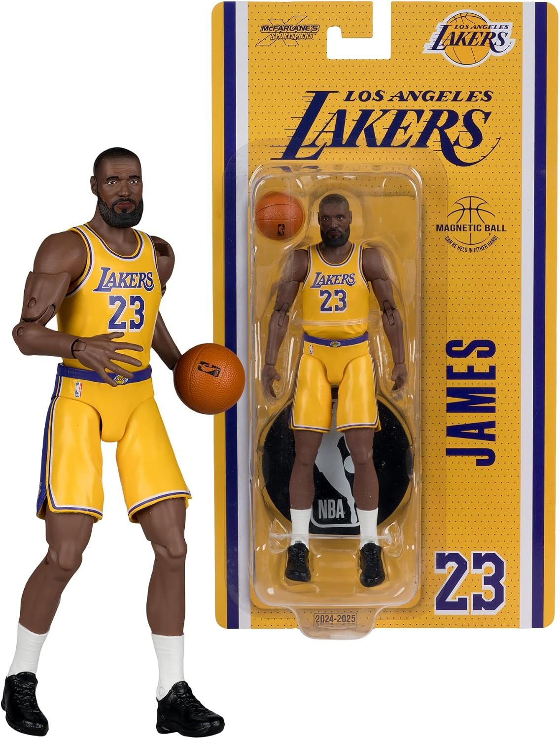 麦克法兰的新款nba 6寸可动人偶 9月发售