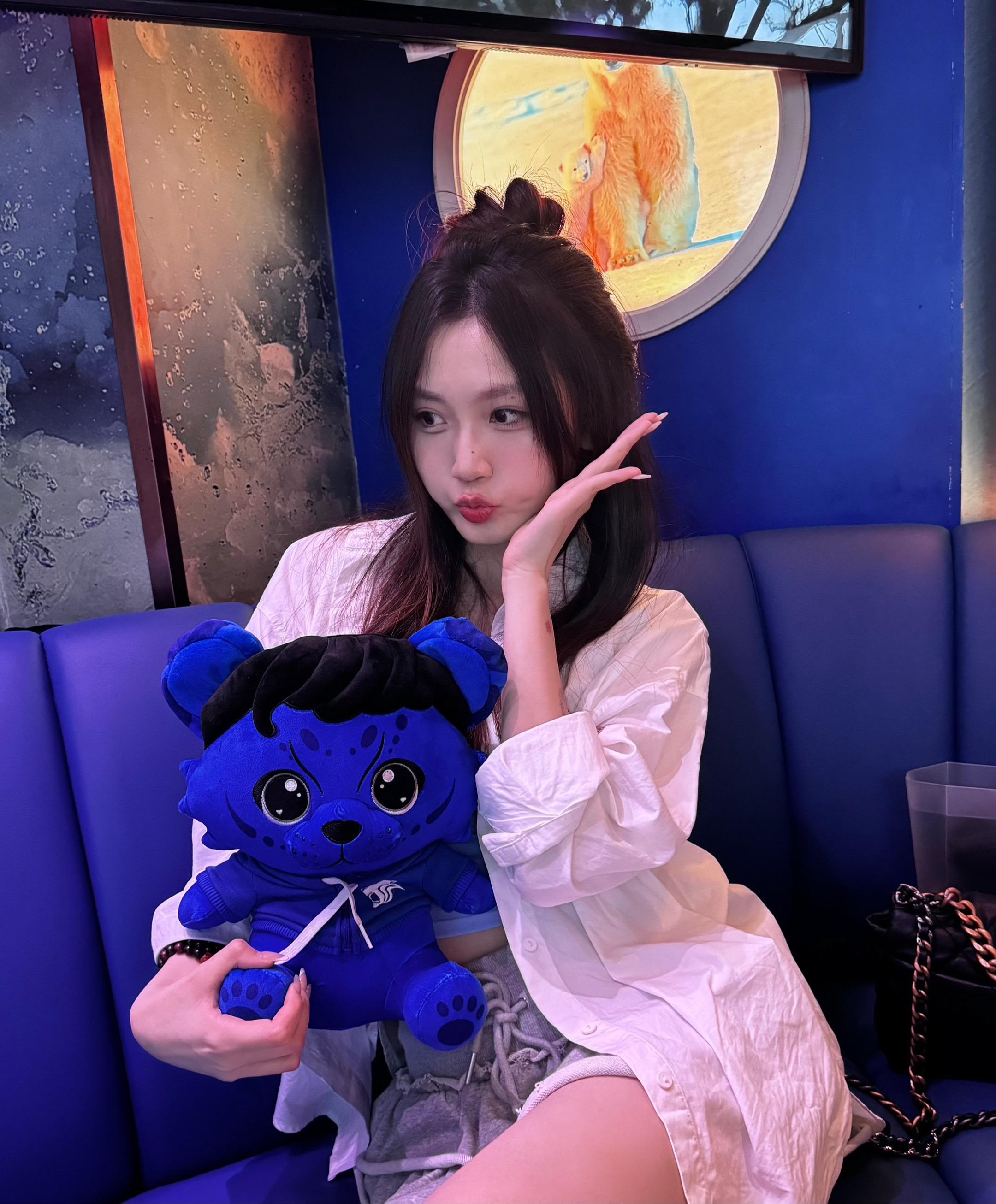 布鲁布鲁真可爱💙。