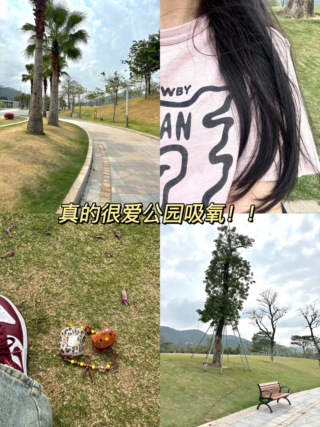 真的很爱公园吸氧🫶