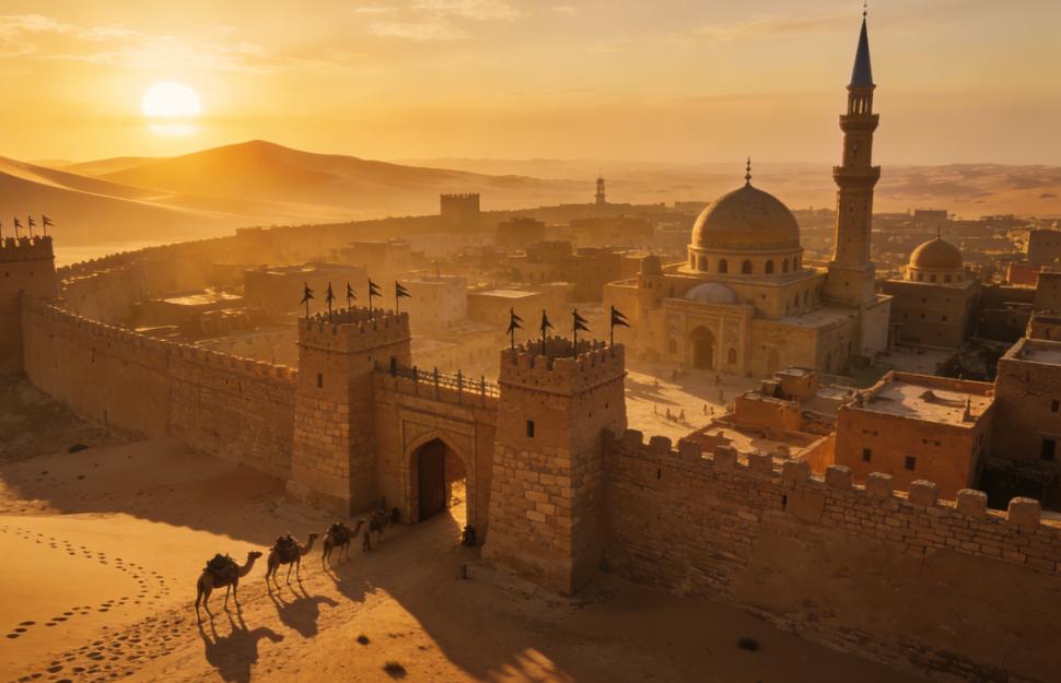 品读《山海经》519——《海内东经》埻端国，玺㬇国
原文：
国在流沙中者，埻（z