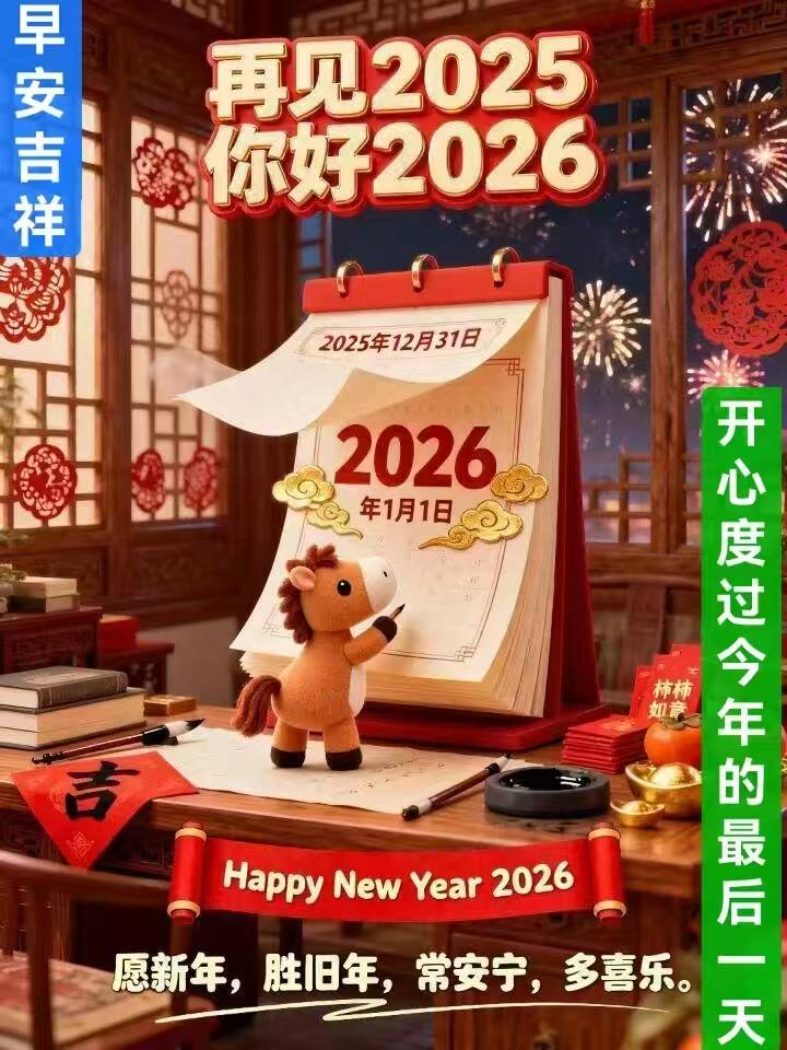 辞别2025，启航2026！愿我们带着热忱与勇气，继续奔赴下一场山海。...