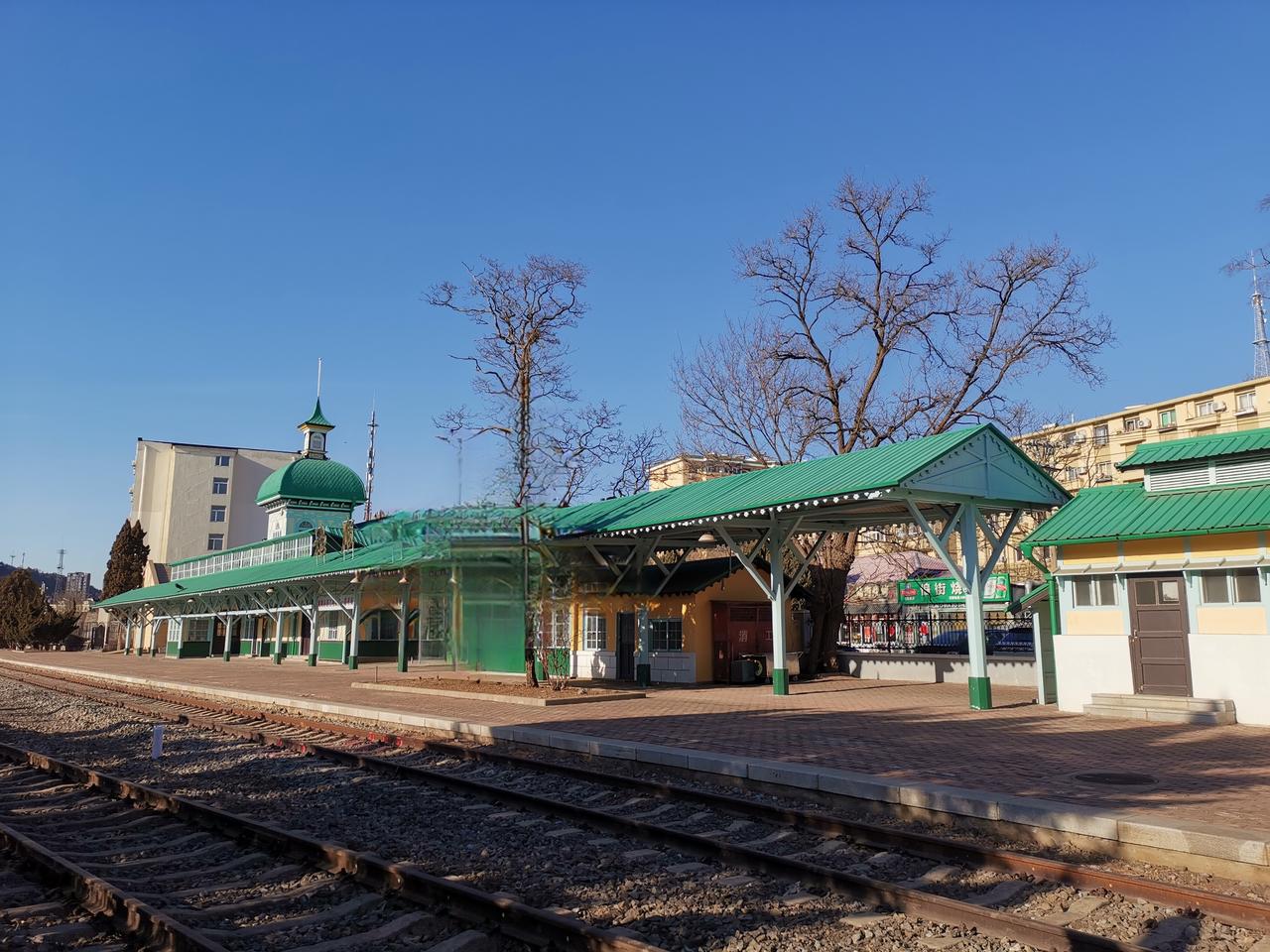 晒图笔记大赛百年老站—旅顺火车站