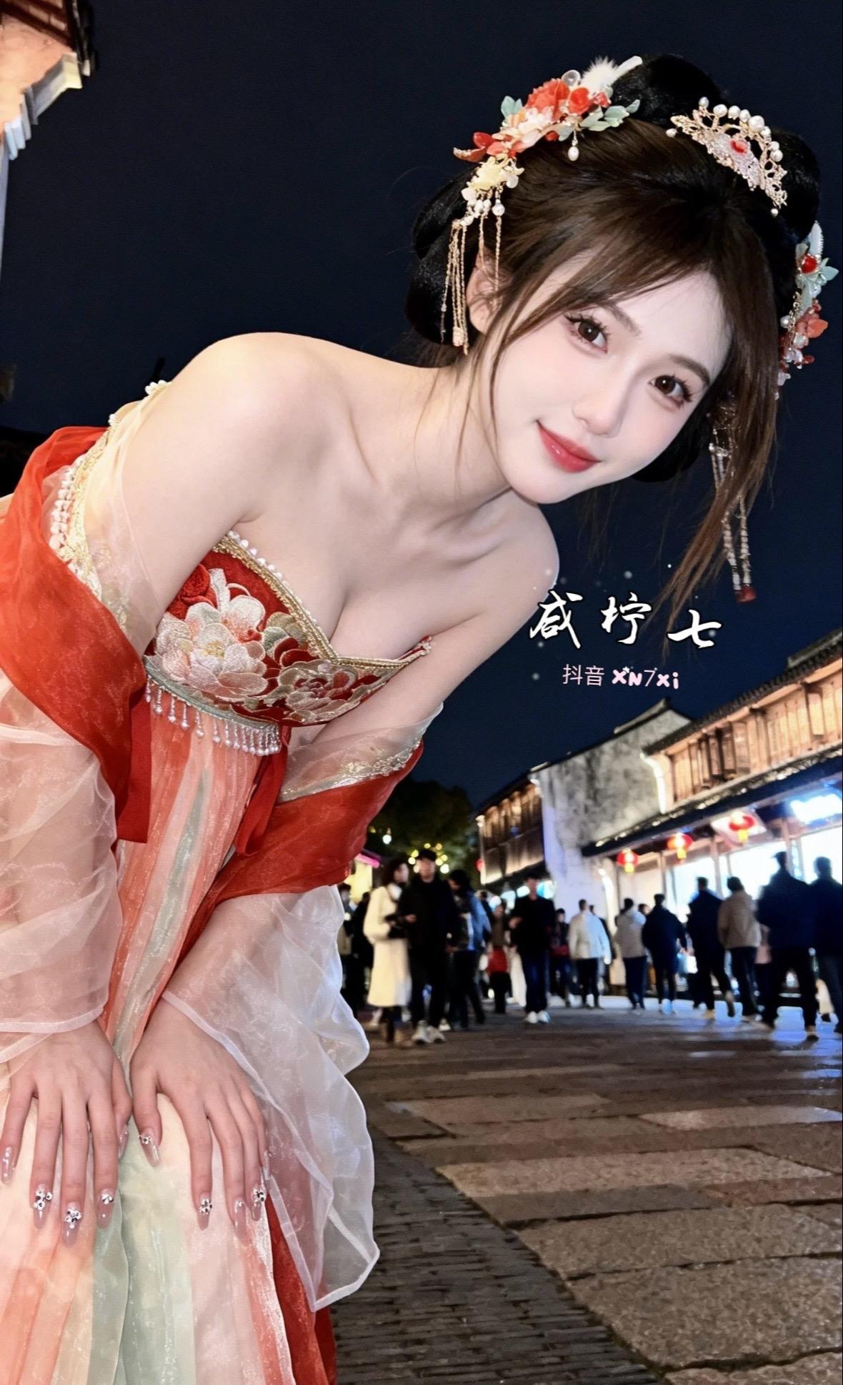 论汉服和江南的适配度 氛围感汉服 汉服安利 甜妹 美女