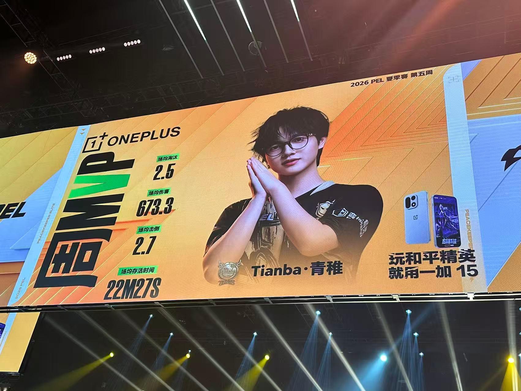 青稚再夺周MVP 恭喜拿下第五周周决赛MVP！ 