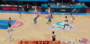 陆文博扛起追分大旗！连投带罚狂砍 7 分，用强硬进攻带领球队顽强追分，硬生生咬住