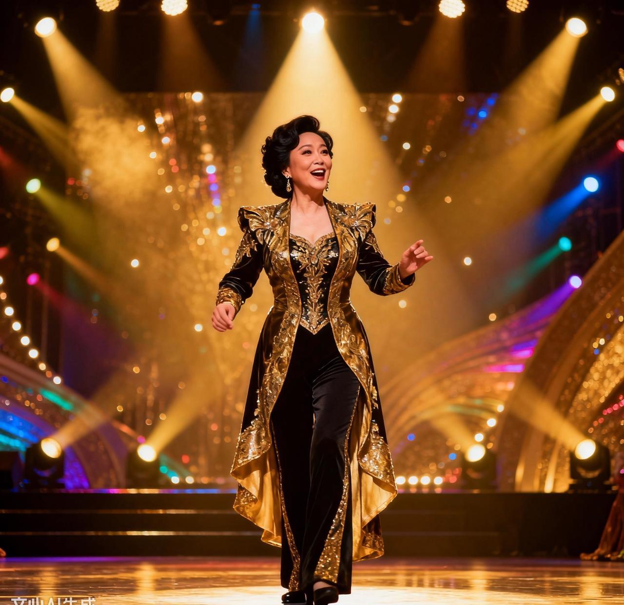 75岁了。
还在跟30岁的自己抢饭碗。
听说了吗？
刘晓庆老师，又“伤”了。
这