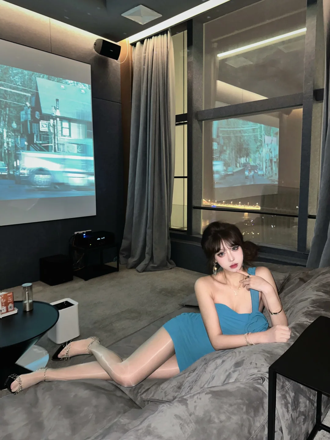 武汉新开！高空江景影院bar🥂