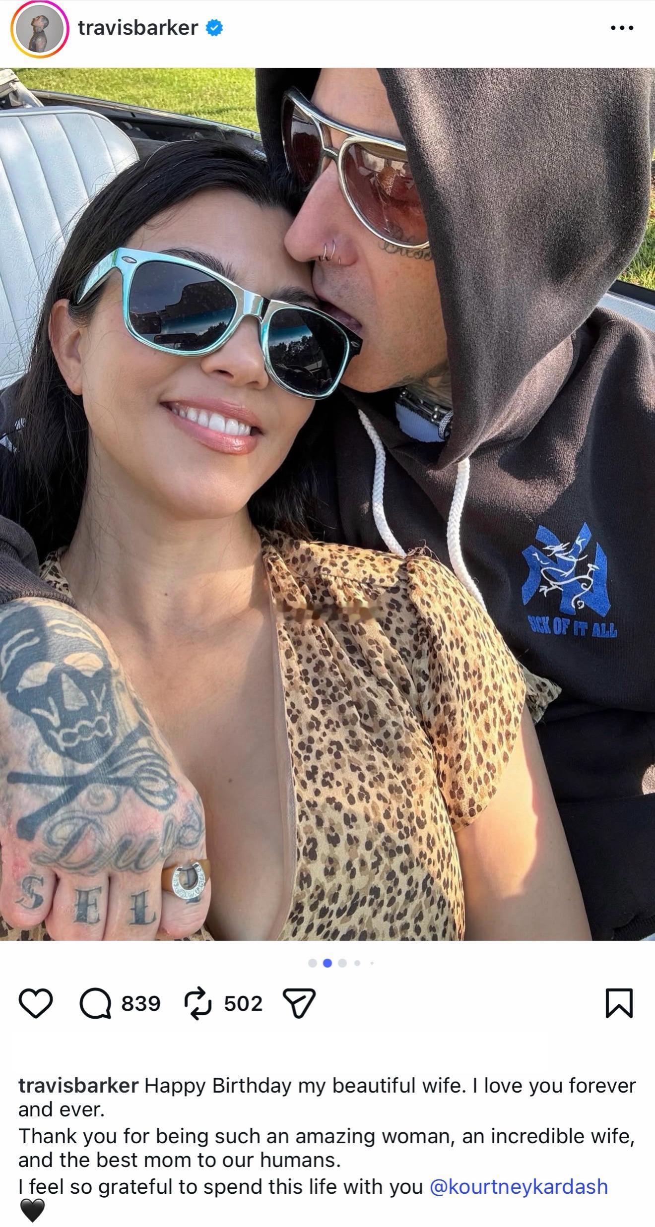 👇感觉要加个“慎点”‼️⚠️卡家大姐夫跟大姐秀恩爱的方式还是那么特别……Tra