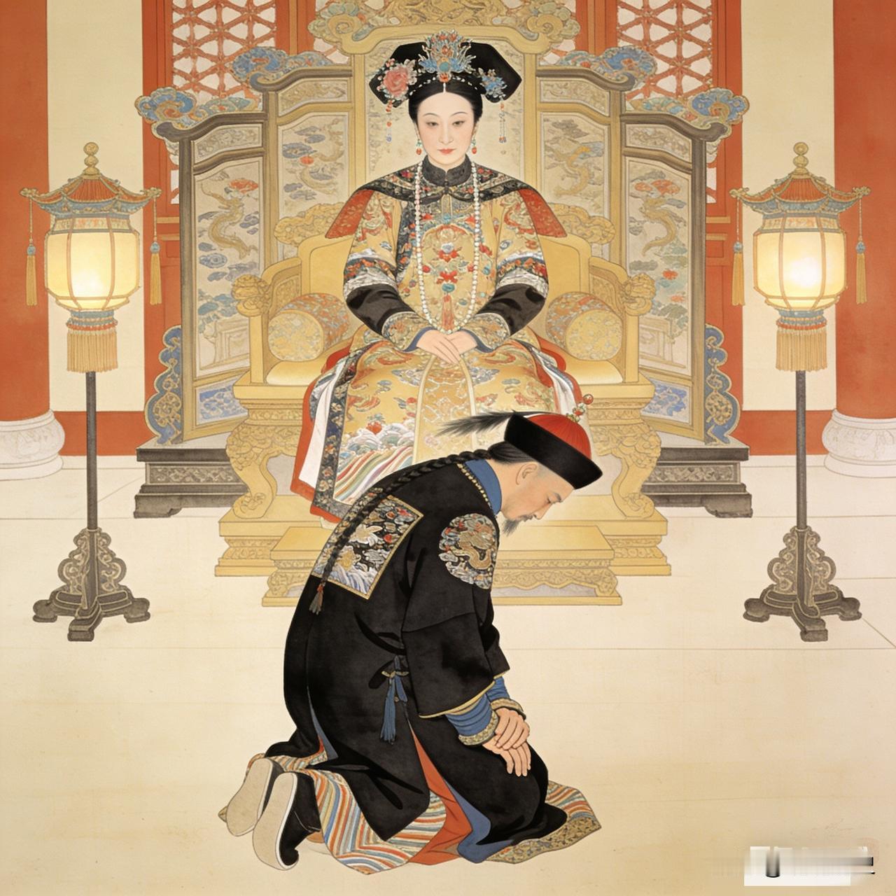 公元1880年，守寡27年的慈禧，变得犯困厌食，还恶心想吐，肚子也微微隆起。两位