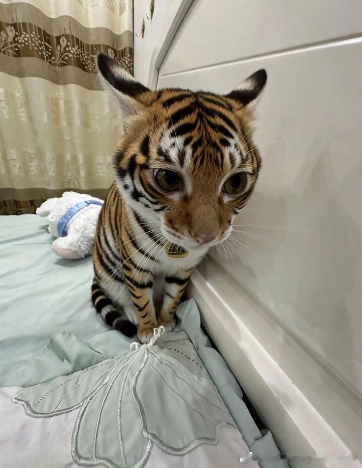 用AI试试让你的猫披上虎纹，还怪好看的 ​​​