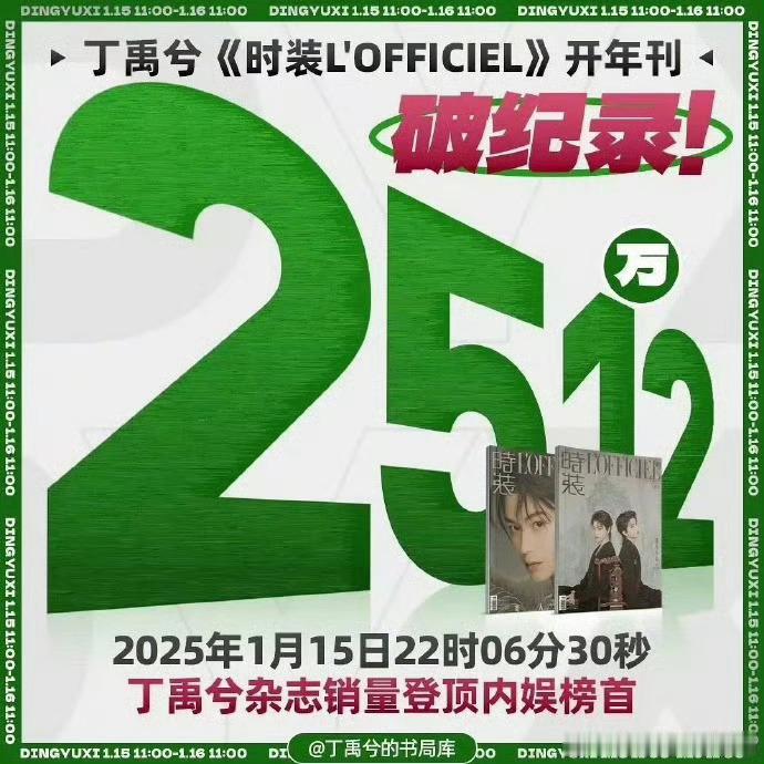 丁禹兮杂志销售额超王一博 95TOP1是不是被丁禹兮拿下了 