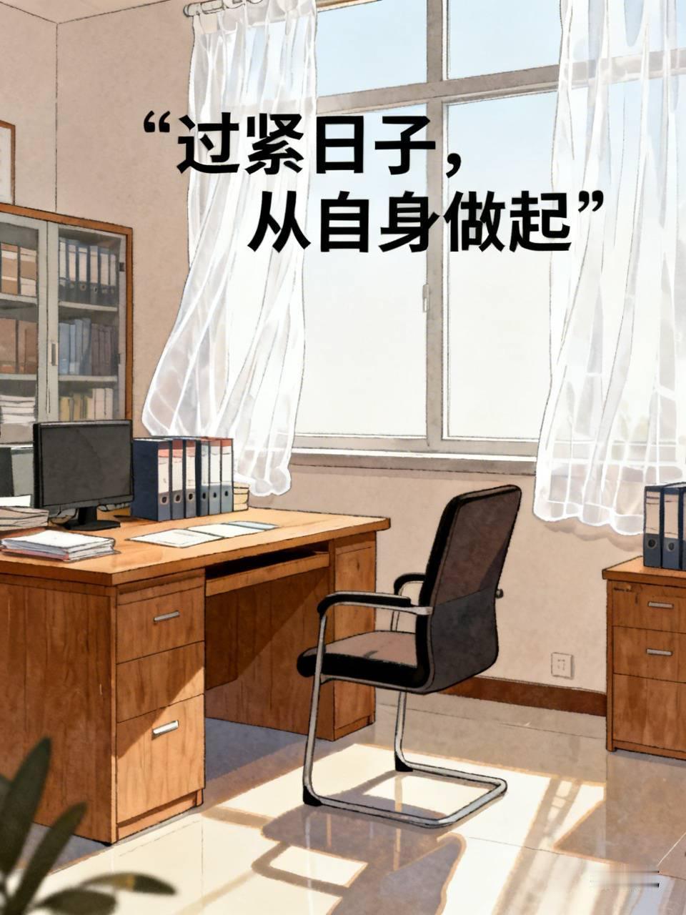 政府部门要过紧日子，不妨先从打扫卫生开始。在上世纪九十年代，机关办公楼内外的卫生