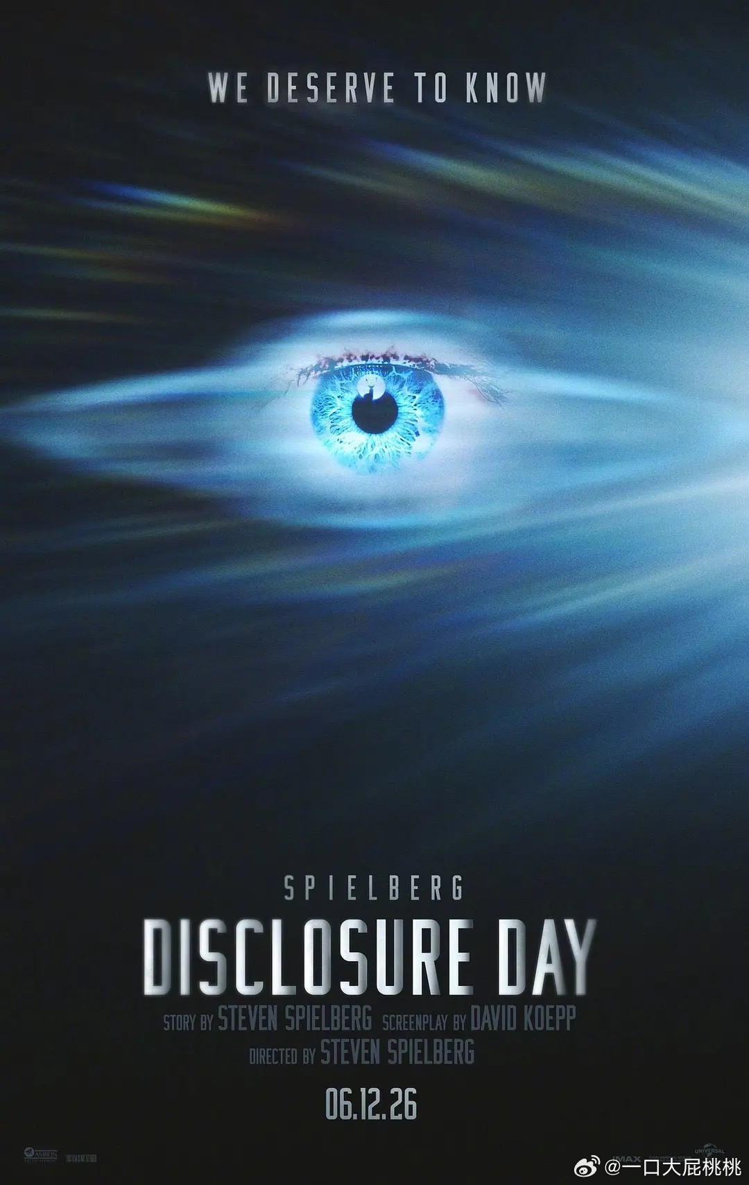 斯皮尔伯格导演新片《揭秘日》发布新海报 