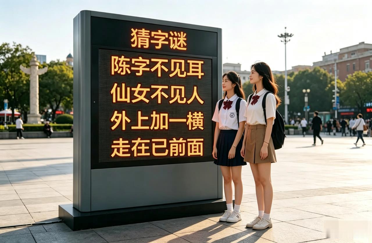 问了两个大学生都没把这字谜猜明白！你能猜出来吗？求高手解答！