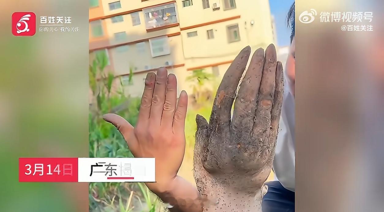 村民挖出长指甲盖的手掌山药说实话，很像用模具套出来的，跟方形西瓜是一个原理