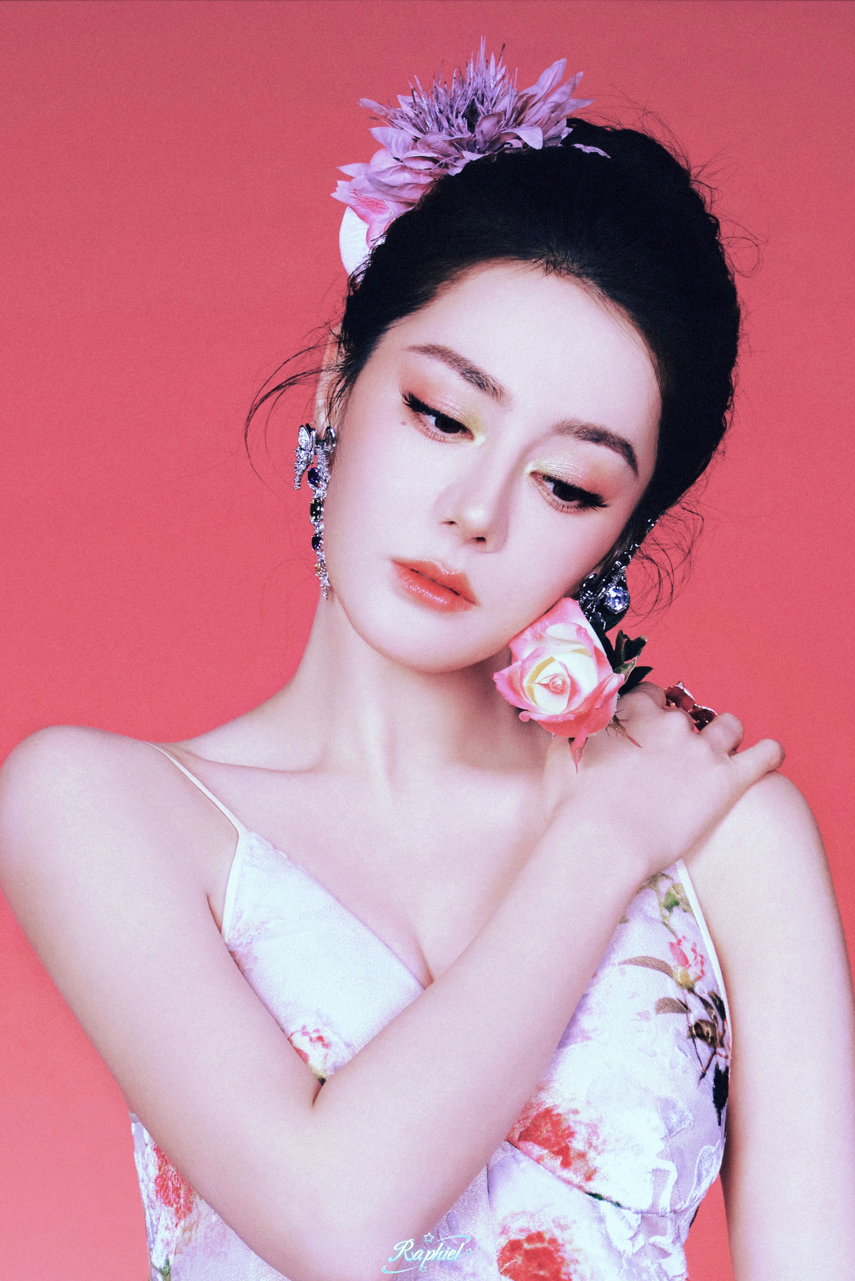 仙子遗世独立🌷迪丽热巴这一套梦回GQ花仙子