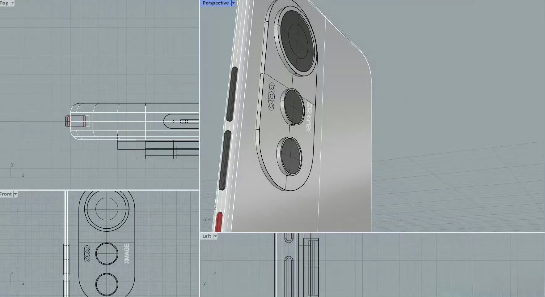 #华为p70# 华为p70系列建模，大家觉得如何。三主摄全是大光圈刀法。真机金属