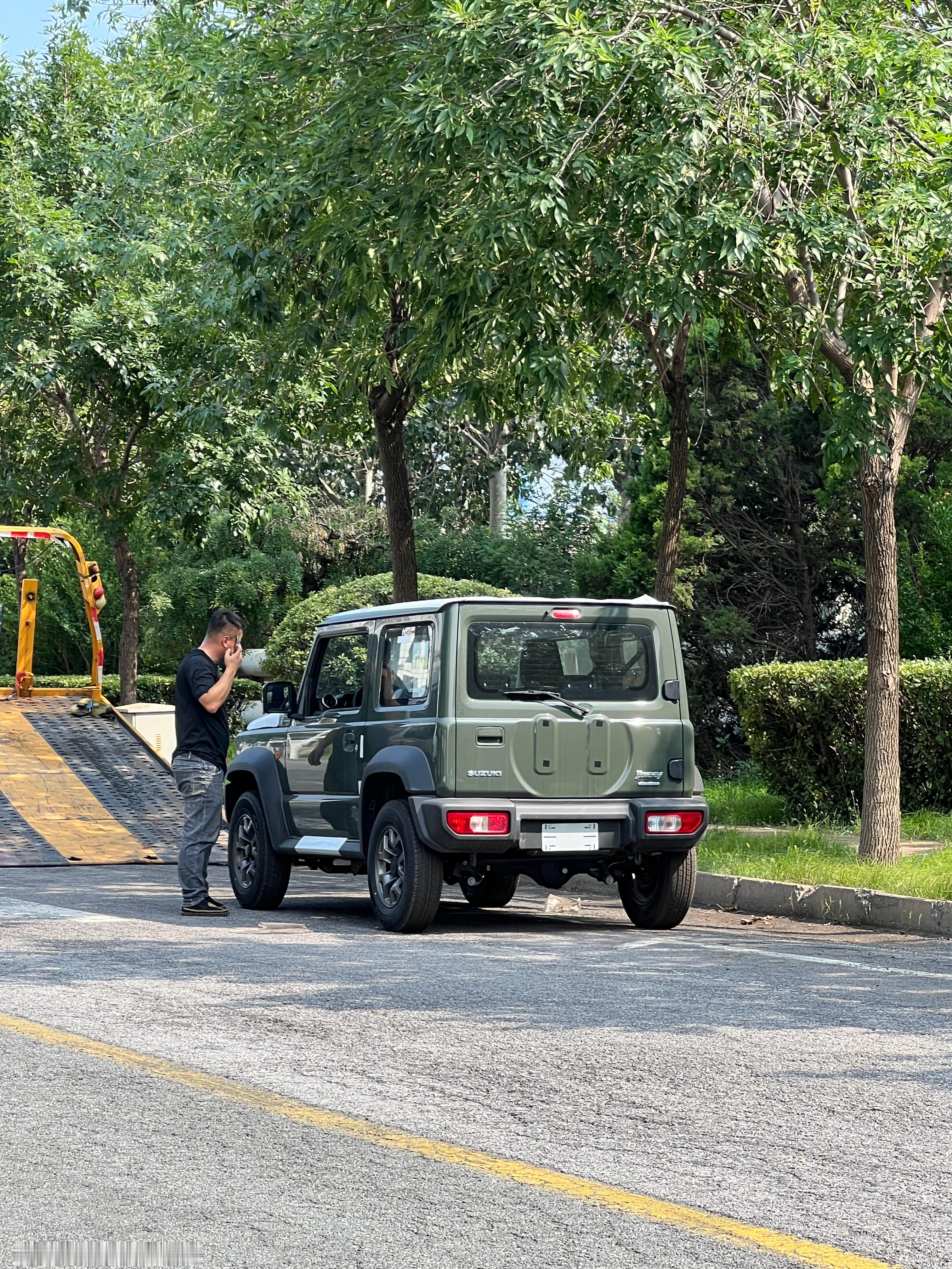 嘿嘿嘿，绿色吉姆尼走一台19.5万成交价最近价格下来，卖同行了 天津·中国天津自