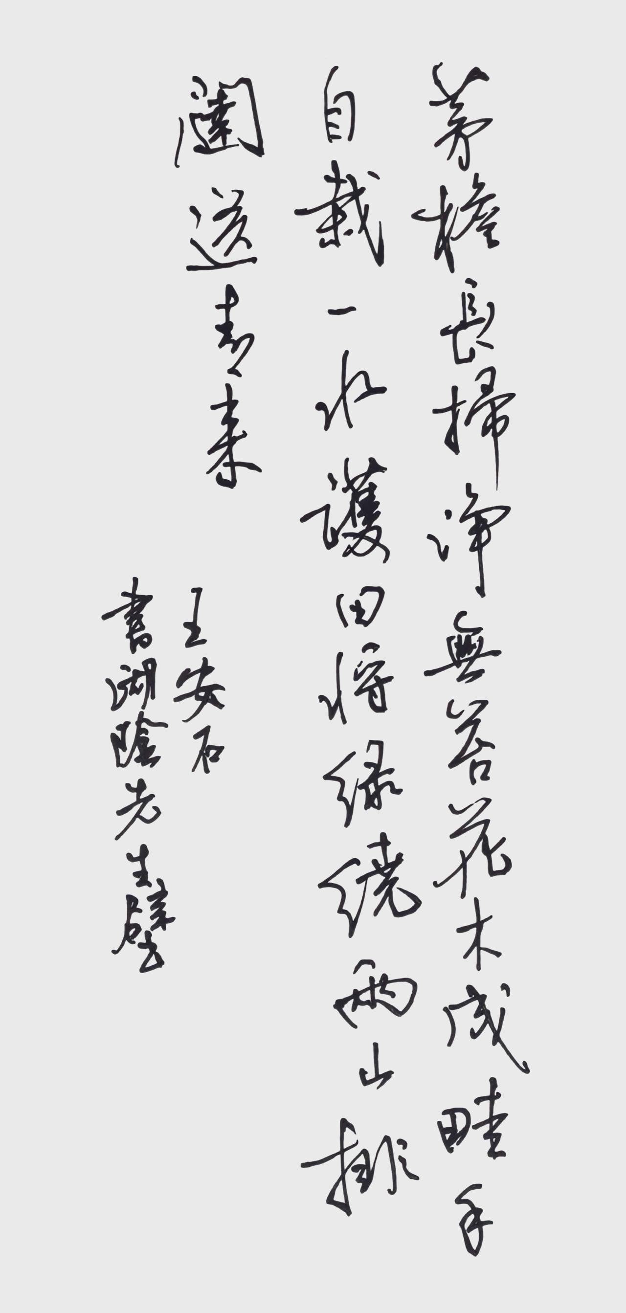 好的食材往往只要最朴素的加工。这句话放这儿合适吗？
诗文释读
原诗：王安石《书湖
