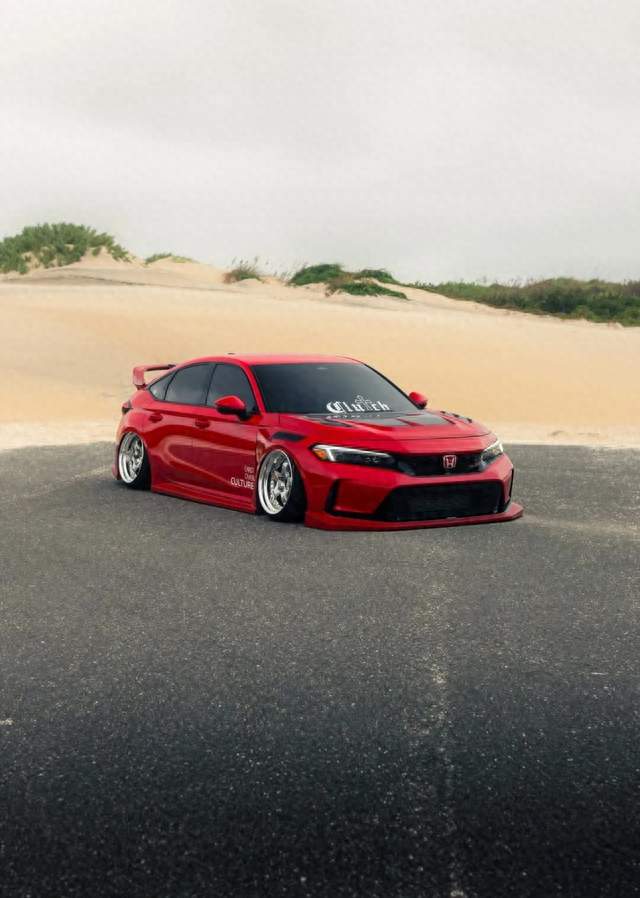 思域Type R FL5玩低趴姿态！你受的了吗？