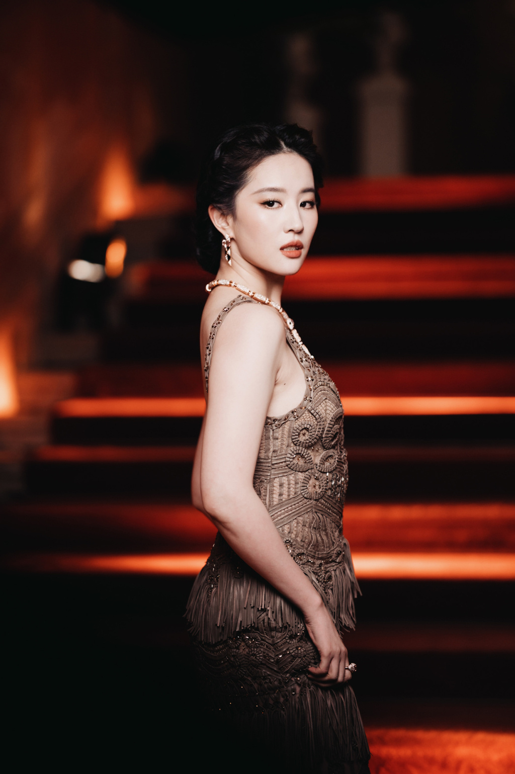 宝格丽高级珠宝发布会刘亦菲就是璀璨本身✨ 