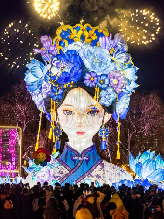 济南迎春灯会杀疯了🔥3大展区路线攻略