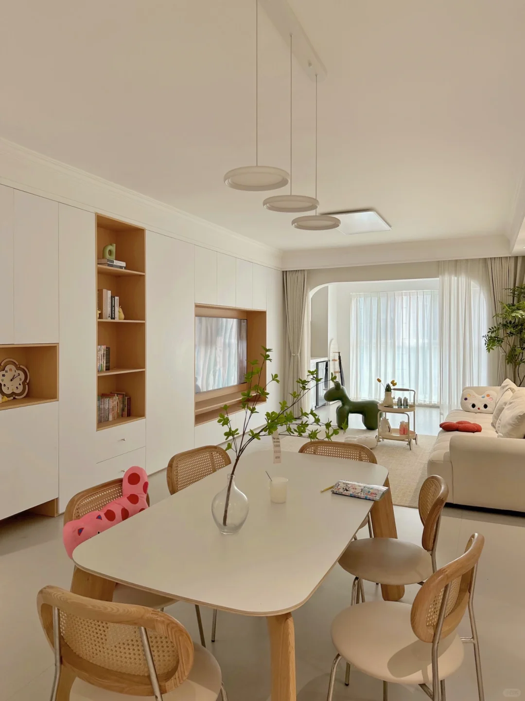 我花💰12w硬装出来的108m²奶油风小家🏠