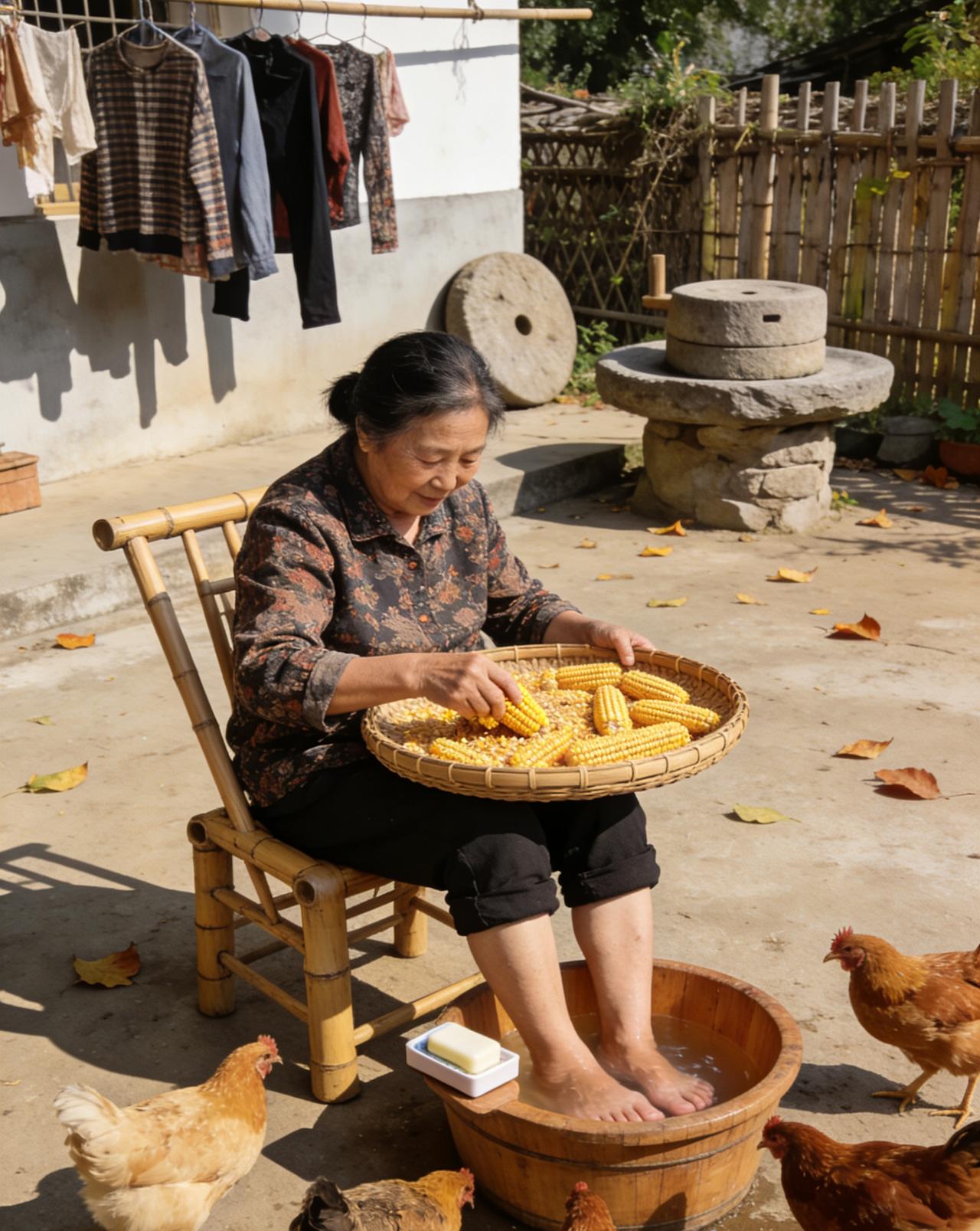 我今年60才懂，咱们农村老人，过好“眼前”这一关最享福！

刚才我蹲在墙根底下晒