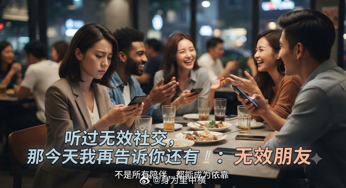 听过无效社交，其实还有：无效朋友 