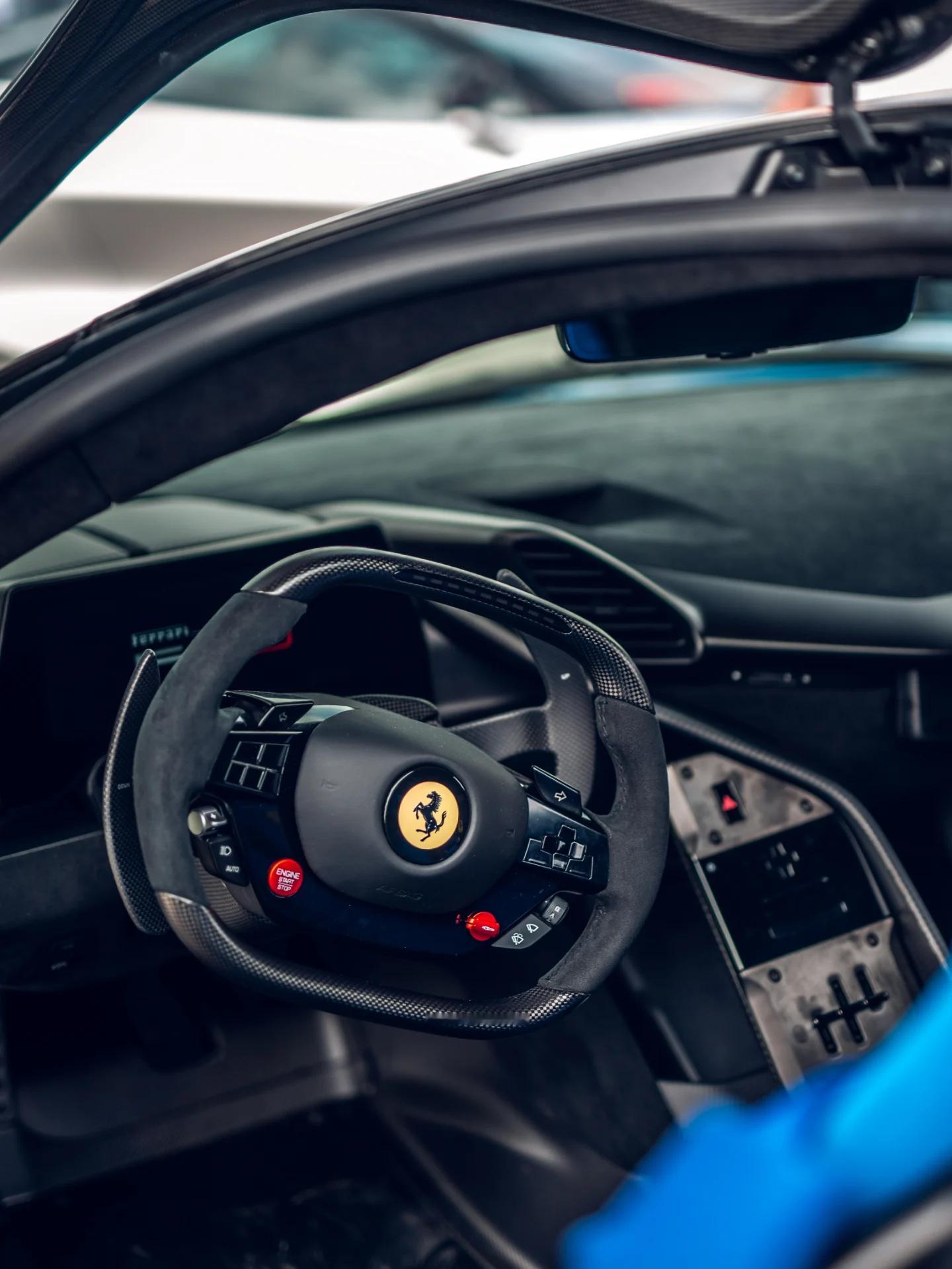 法拉利F80都已经开始交付了，惊艳配置。..法拉利f80豪车超跑car时尚