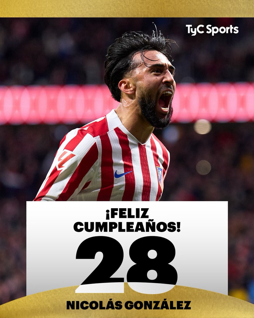 好么，他俩是同年同月同日生啊😁🎂🎂祝莫利纳和冈萨雷斯2️⃣8️⃣岁生日快乐