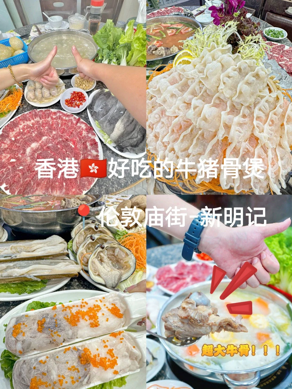 开启味蕾之旅，港式火锅，口水准备好了
