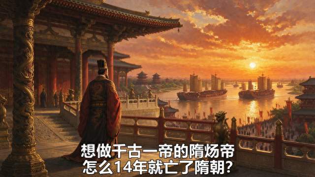 想做千古一帝的隋炀帝，怎么14年就亡了隋朝？