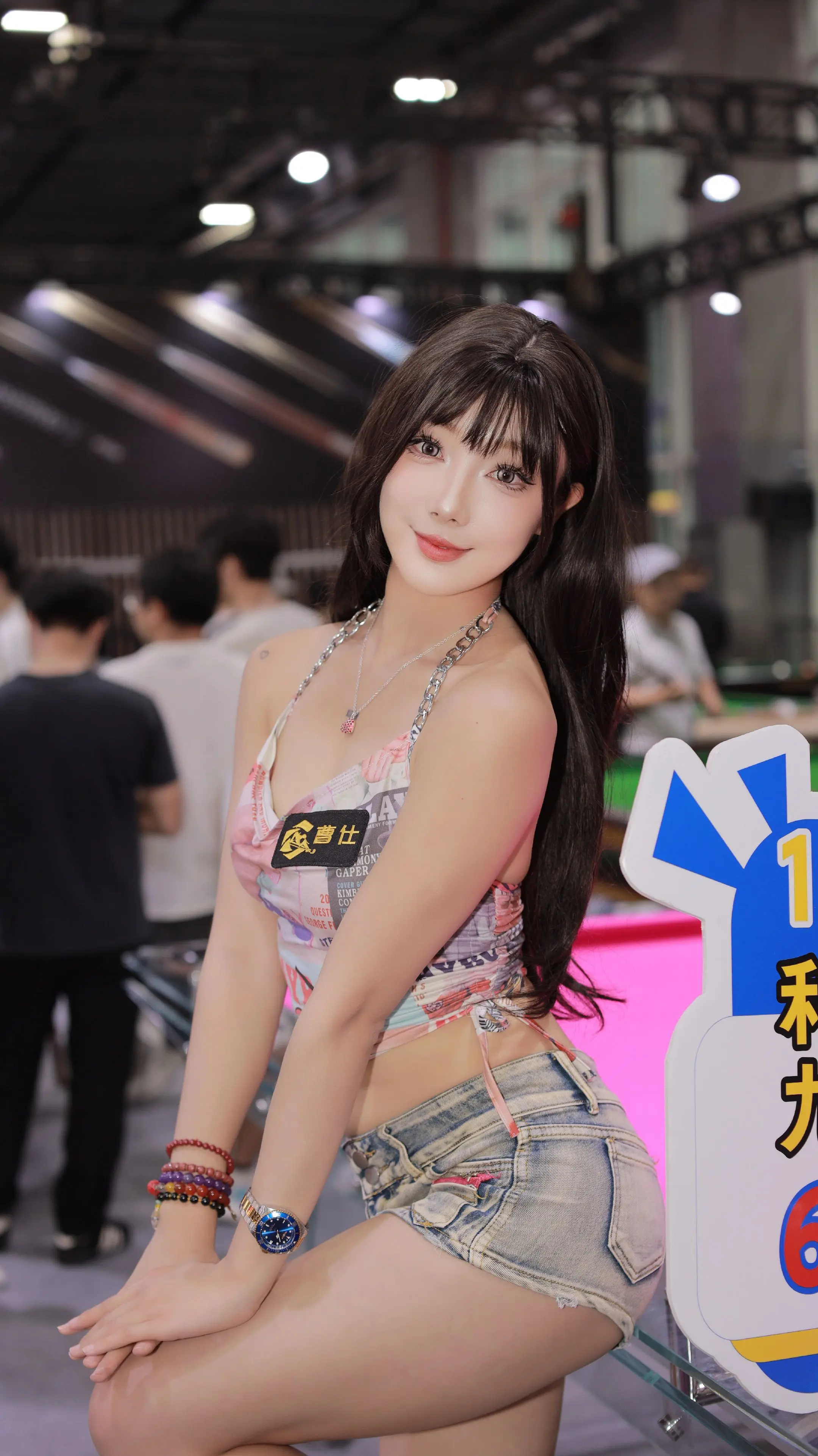 车展车模 美女车模 美女台球 台球展 台球风采