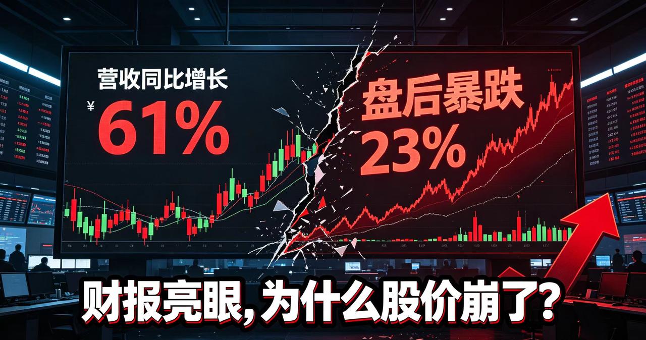 Reddit 给所有“财报亮眼就稳了”的人上了一课。

营收同比增长 61%，结