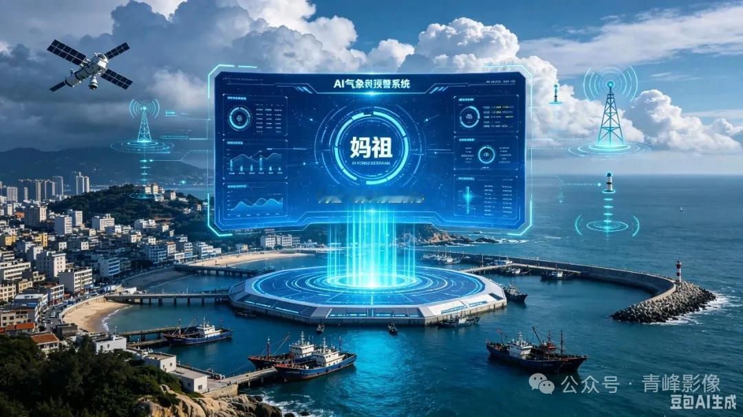 7月25日，央视新闻报道，“妈祖”出海，中国🇨🇳气象大模型上线，AI预报正在