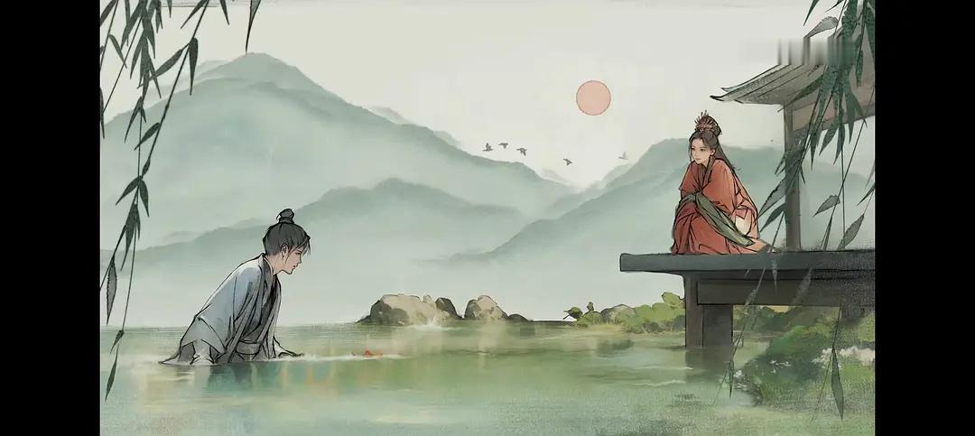 #度华年预告插画#度华年插画好美，看着很温柔舒缓的感觉 ​​​