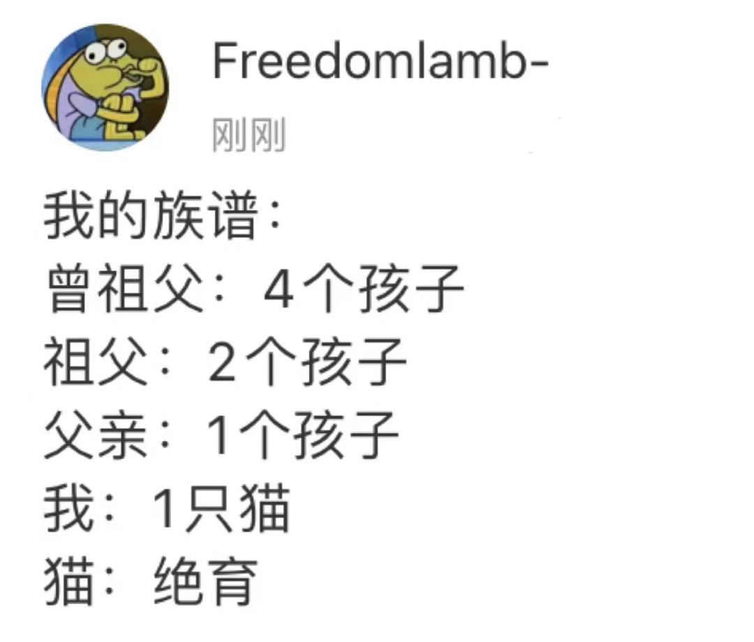 当代人的族谱 ​​​