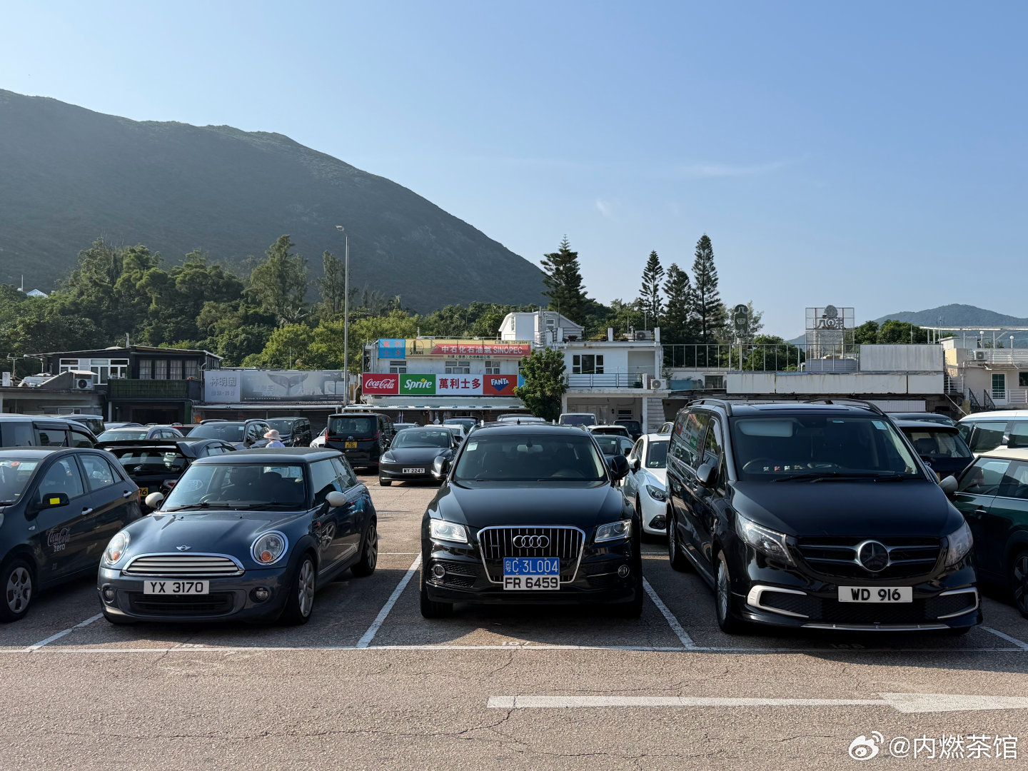 今天驾驶奥迪汽车来到了香港[开学季] ​​​