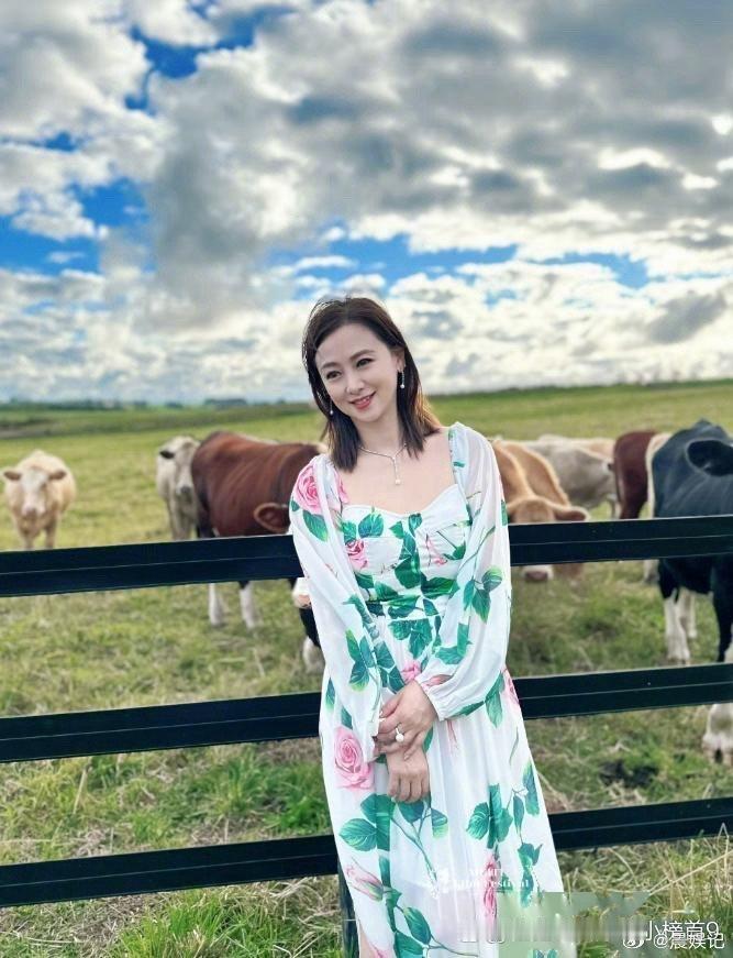 翁虹看起来比实际年龄年轻多了 