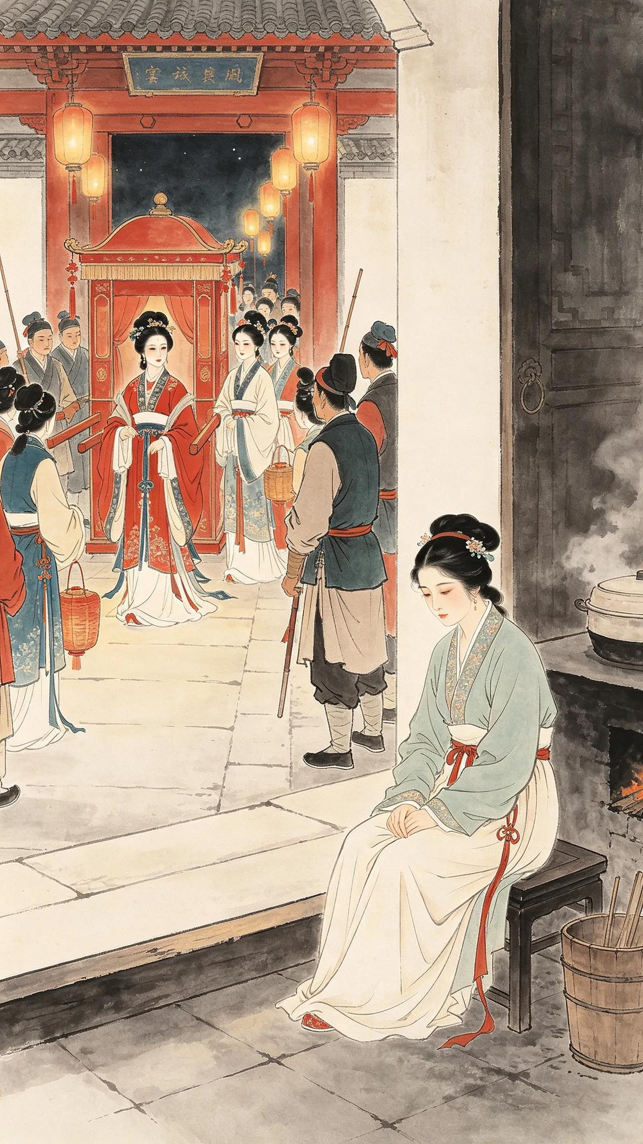 《金瓶梅》中，孙雪娥在西门庆的五位妻妾中地位似乎最低。书中不忘补她一刀。
这次李