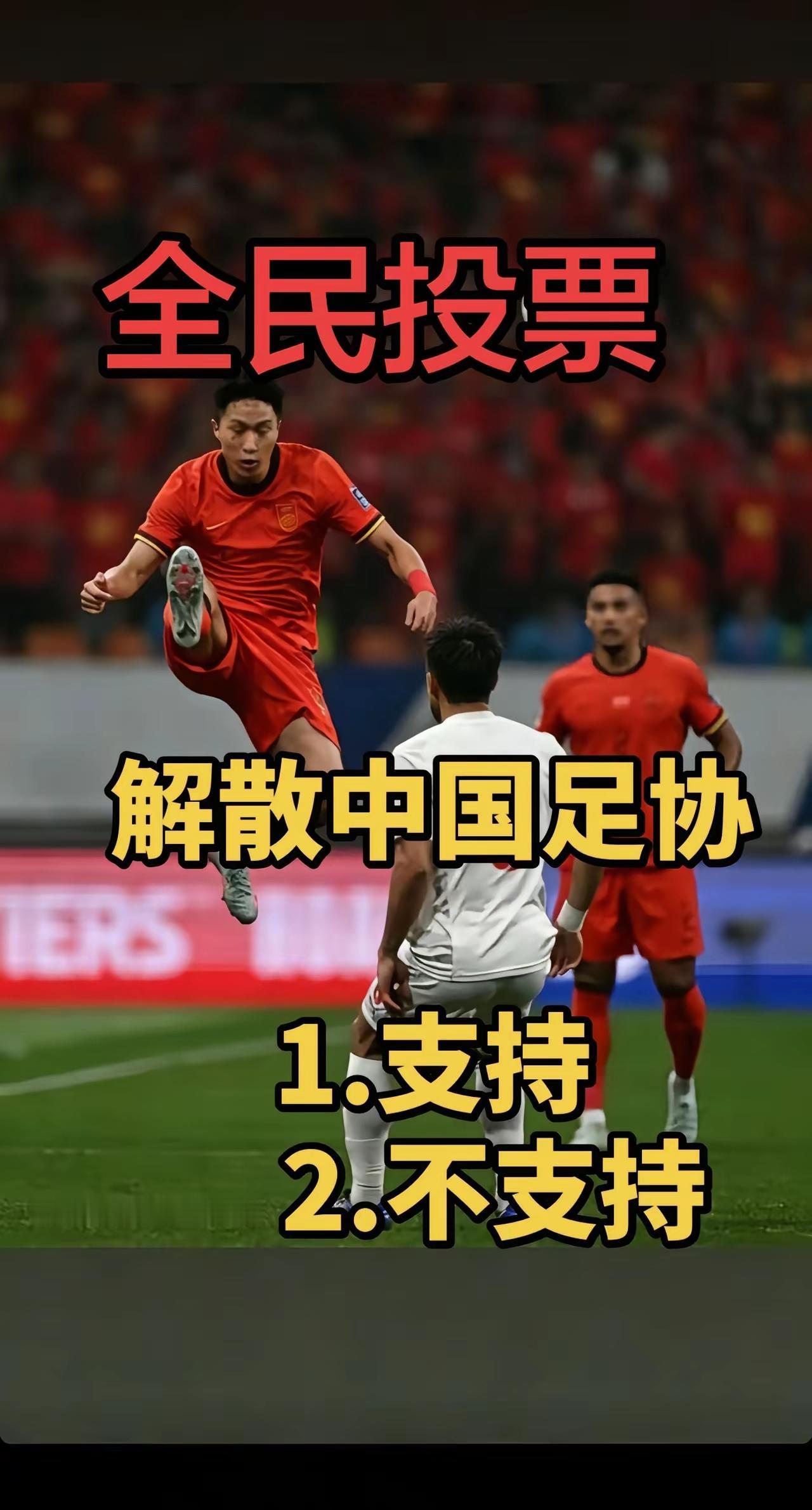 不用投票，也不用解散，一招就行，把钱袋子捏紧了，不给足协1分钱，你们愿意怎么玩就
