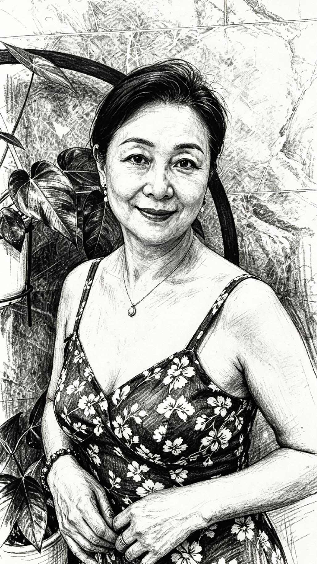 中年沧桑女人，是不是更有魅力？
