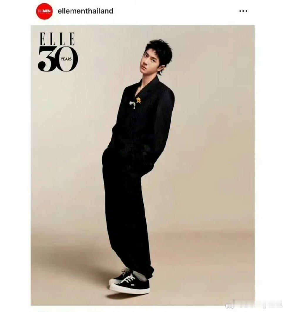 王一博在泰国ELLE 30周年活动中，被评为30位最鼓舞人心人物之一。 