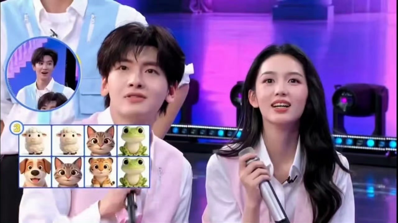 笑不活了！翟潇闻的青蛙在cos一只鸭 这是什么可爱名场面！你好星期六