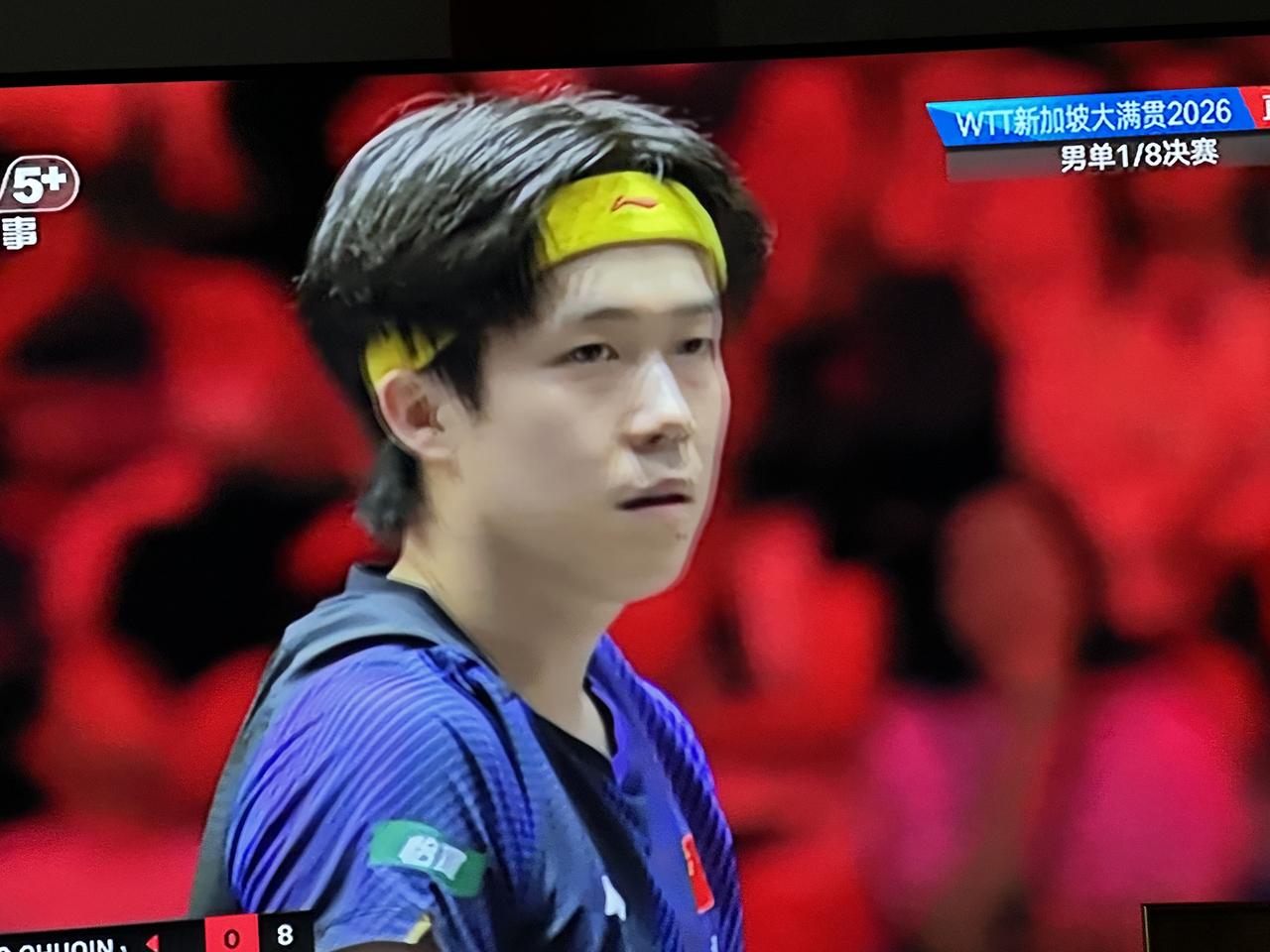 目前的乒乓球男单赛场上，王楚钦算得上是世界上最好的球员，世界排名第一的积分可以充